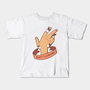 tropes series - hurt/comfort Kids T-Shirt